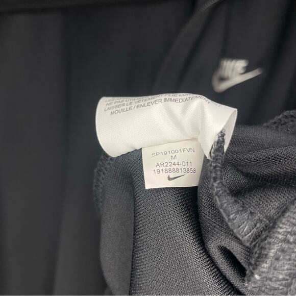 Nike Sportswear N98 Black Track Jacket Zip Up Teal Purple Stripes Menโs Medium - Picture 3 of 11